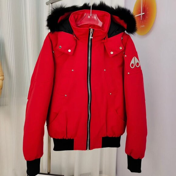 Moose Knuckles Ballistic Bomber Puffer Jacket Mens Size Small